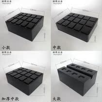 Small shear lift rubber pad large block drop accessories rubber block increase