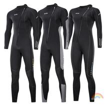 Diving suit men professional deep diving free diving suit full body men motorboat clothing seaside sunscreen set surfing