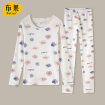 Girl autumn clothes and trousers womens cotton suit cotton sweater middle school students thin bottom with warm underwear spring and autumn