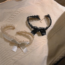 The bell will ring sexy lace leg ring strap thigh ring ladies lace collar garter leg ornament anklet