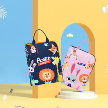 The 9th castle children's schoolbag tuition bag is light and practical for boys in grades 123 to 6.