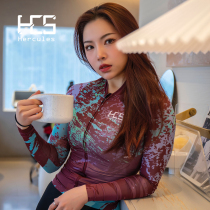 HCS Van Gogh Series 22 Spring Summer Long sleeves sunscreen Breathable Riding women