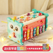 Childrens beating Gopher toys baby educational little female boy toys 1-2 a 3-and-a-half-year-old intellectual development beating tuba