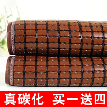 Summer cool mat Foldable carbonated mahjong mat Single student Dormitory Summer Non-slip Breathable Bamboo Mat Bed Mat