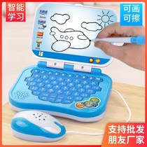 Childrens computer toys early education point reader machine puzzle story light music learning machine baby tablet
