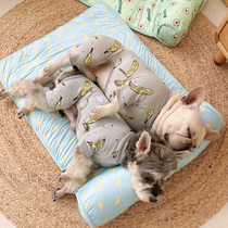 Pet mat dog cat sleeping mat with pillow dog mat cat mat dog mat cat mat dog mat non-sticky hair Four Seasons