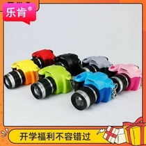 Small childrens camera toy twisted egg gift pendant fashion model mobile phone chain SLR flash sound