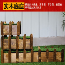 Simulation fixed bamboo base indoor and outdoor decorative partition dry bamboo plastic Bamboo Bamboo Bamboo anti-corrosion wood flower