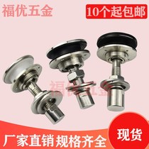 304 Stainless Steel Barge Elevator Accessories Glass Grab Wall Claw Canopy Bracket Barge Joint