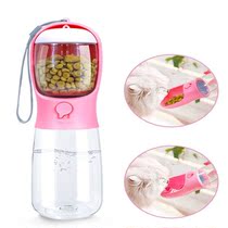 Dog Out Kettle Dog Drinking Kettle Outdoor Drinking Water Feeder Accompanying Cup Pet Water Food Cup Portable Water Bottle