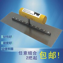 Putty knife iron plate trowel scrape putty tool tooth shaped stainless steel trowel tile sponge batch knife light receiving knife