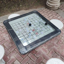 Outdoor chess table fitness equipment Park Community Sports path ball go magnetic track chess table