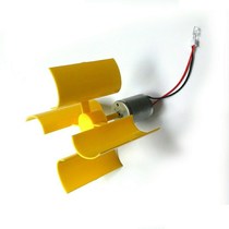 Micro wind turbine AC waterproof wind energy water energy bicycle motorcycle small mini power generation