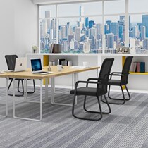 Office chair comfortable and sedentary simple Conference chair mahjong chair computer chair home Net chair bow economy back stool