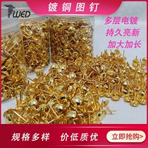 Long pushpins foam nails round studs studs golden nails painting durable decorative nails woodworking nails studs