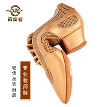 Professional Latin dance shoes for men and women with low and soft bottom National Standard Dance Dance Dance training shoes leather teacher shoes