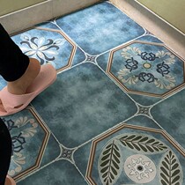 Floor stickers ins Net red kitchen ground renovation stickers waterproof non-slip wear-resistant self-adhesive living room balcony tile stickers