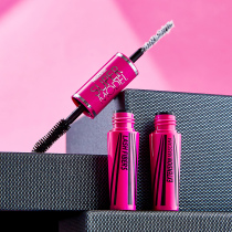 Thai Mistine4D double mascara very small brush head waterproof slim long curl thick not easy to faint students