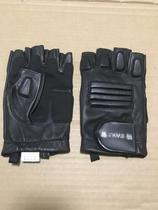 Sheep Leather Outdoor for Training Semi-finger Glove Field Gloves Tactical Gloves Secret Service Security Finger Fighting Gloves