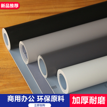Pure Blue Pvc Ground Plate Leather Cement Ground Floor thickened abrasion resistant waterproof floor sticker Commercial floor glues