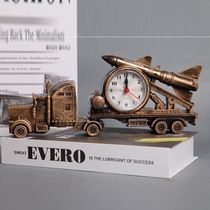 New student creative alarm clock clock small clock headboard Fashion cartoon pendulum