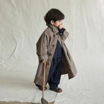 B:U strongly recommends milky cool neutral windbreaker for men women and children with dark placket silhouette handsome coat for autumn and more clothes