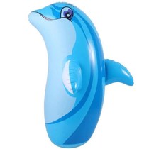 Adult baby boys and girls educational toys vent fitness 90c thick inflatable tumbler toys large Children