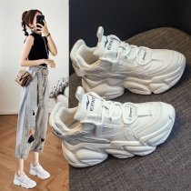 Hongxing Elk Womens Shoes Spring and Autumn 2021 New Joker Leisure Running Sneakers Summer Chao ins Daddy Shoes Women