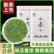 Authentic Anji white tea special class 2021 new tea gift box rare alpine green tea before rain tea gift box canned