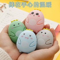 Cartoon cute hand warmer treasure new student female hand holding self-heating replacement core warm egg winter warm artifact