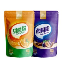 Sour plum powder orange powder 400g raw material bag sour plum juice orange juice hot drink fruit Orange