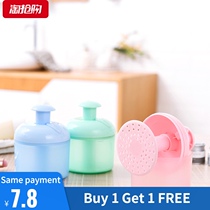 Portable shower gel type bubble bath foam cleanser foam
