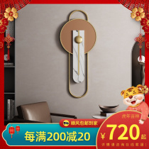 Italian light luxury iron hanging decoration living room entrance wall wall decoration sofa background wall creative decoration pendant