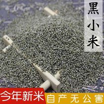 Shanxi Pingshun black millet farm self-grown agricultural products miscellaneous grains moon rice elderly pregnant women Rice New 5kg 2500g suit