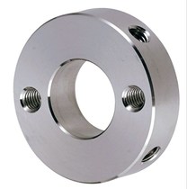 With side mounting 2 holes fixed ring double threaded hole top wire type fixed ring optical axis clasped ring clamping shaft ring sleeve