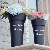 Flower barrel Home Plastic flowers Bucket Flower Bucket Flower Bucket Flower Shop Special large Number of flower Flowers Flower Bucket