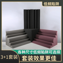 Low frequency trap wall corner sound-absorbing cotton low frequency standing wave basstrap reverberation listening room recording HIFI room silencing Cotton