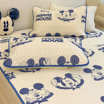 Latex Cool Mat Summer Ice Silk Dormitory Single Home Air Conditioning Student Three Sets Foldable Machine Wash Washed Mat