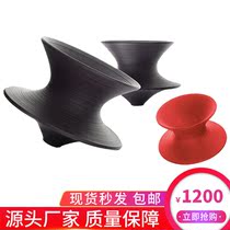 Gyrochairs 360 Degree Swivel Chairs Mall Lounge Seats Creative Fiberglass Seating Stool Designer Chairs