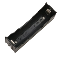 Section 18650 Battery case contact pin Lithium battery holder 1 section 18650 Battery plugboard type