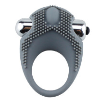 Silicone lock ring vibrating cover for mens adult sex toys