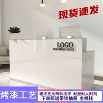 Cashier company front desk reception desk baking paint front desk clothing store milk tea shop convenience store beauty salon small bar