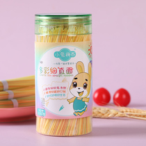 U fine faced childrens noodles and fruit and vegetable particles crushing butterfly noodles without adding salt to baby babys child recipe