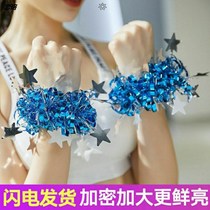 Childrens dancing bracelet performance headdress performance dance props hand flower June 1 Kindergarten wrist flower New Years Day party