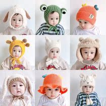 Baby Hat Autumn Winter Infant Cute Newborn Daughter Princess Fetal Hat Winter Boy Knit Wool cap
