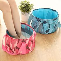 Outdoor travel artifacts travel non-collection bag wash bag female portable creative basin