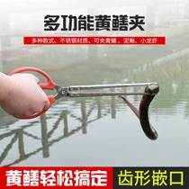 Pituitary yellow eel clip lengthened non-slip lobster pliers yellow eel clip crab loach pliers control fisher eel clip fishing