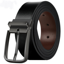 ODYBIRD needle buckle belt male genuine leather luxury brand business pure cow leather belt upscale pants with gift giving gift