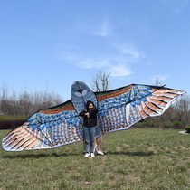 Eagle kite adult special extra-large wind-resistant super high-end easy-to-fly professional creative three-dimensional belt wheel