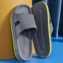 Slippers male ochew outside wearing summer new indoor stomatoped with thick bottom non-slip high-grade sports men cool slippers outdoors